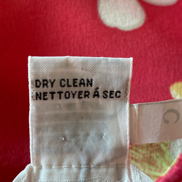 Maxi Silk Skirt Talbots Women's Size 8 Faux Wrap Floral Print - Pre-Owned - Picture 8 of 8